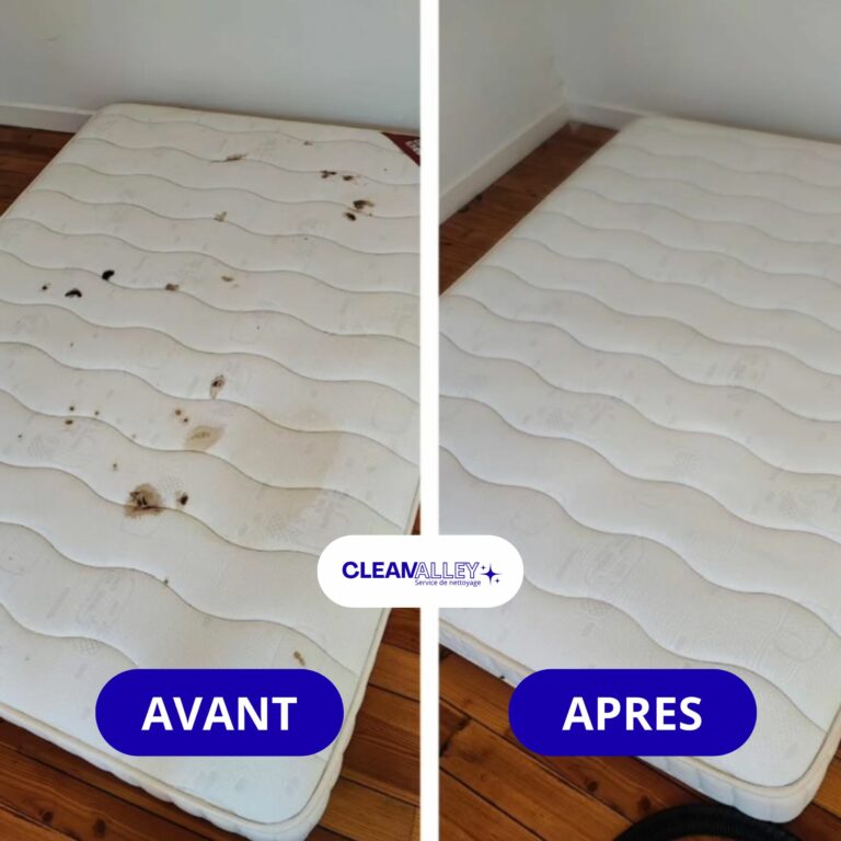 matelas avant après